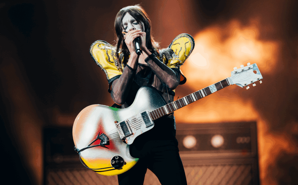 Lucio Corsi, reprezentant Włoch w Konkursie Piosenki Eurowizji 2025, Bazylea/ fot. Sarah Louise Bennett / EBU