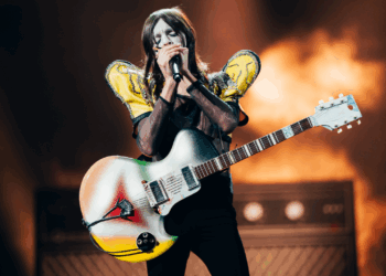 Lucio Corsi, reprezentant Włoch w Konkursie Piosenki Eurowizji 2025, Bazylea/ fot. Sarah Louise Bennett / EBU