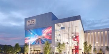 Wizualizacja nowej hali zdjęciowej TVP. / fot. materiały promocyjne TVP