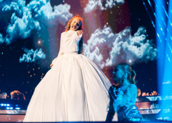 Marianna Kłos reprezentuje Polskę na Eurowizji Junior 2025. Fot. Corinne Cumming / EBU.