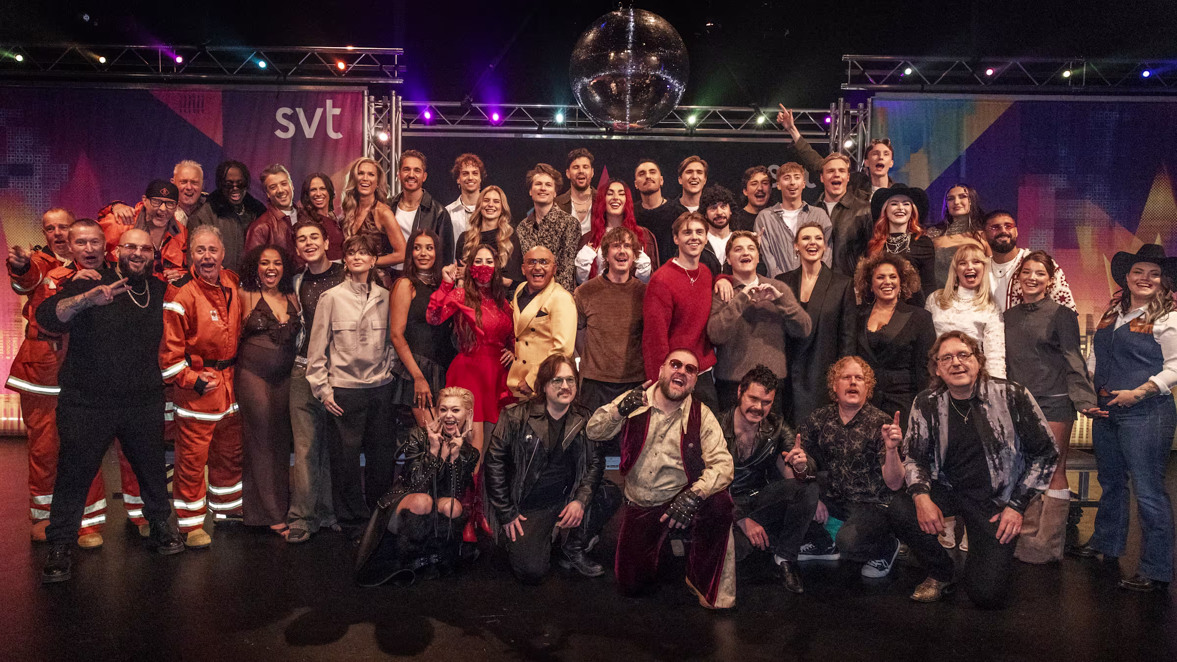 Eurowizja 2026. Uczestnicy preselekcji Melodifestivalen w Szwecji. Fot. Janne Danielsson/SVT