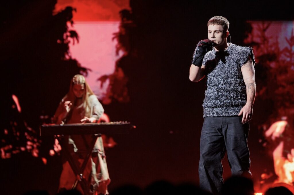 Eurowizja 2026: Atkin - jeden z wczesnych faworytów na Litwie. Fot. V. Raupelio/LRT